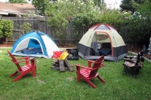 Enjoy Backyard camping