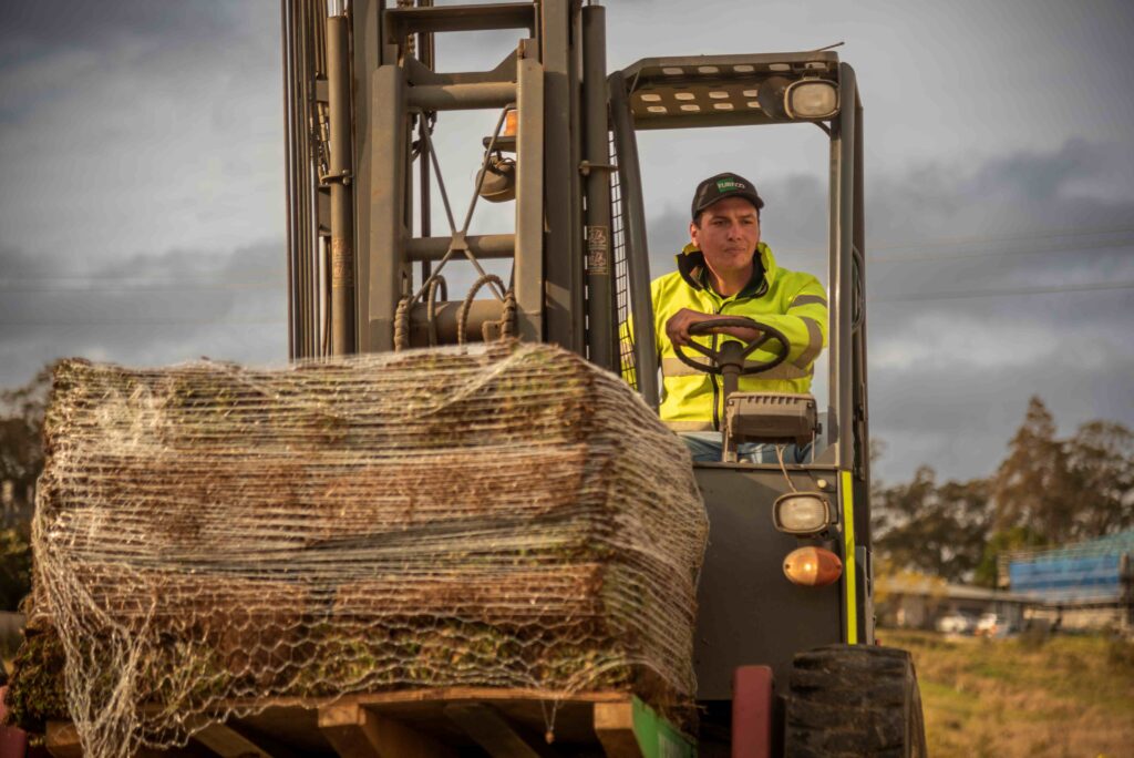 Turf delivery