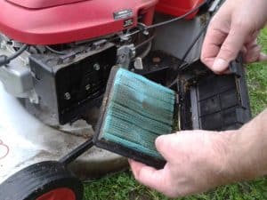 Mower air filter