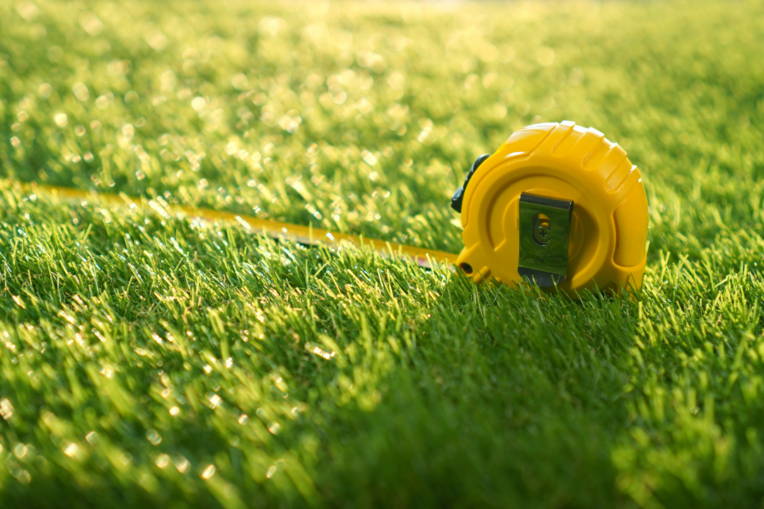 Measure for turf
