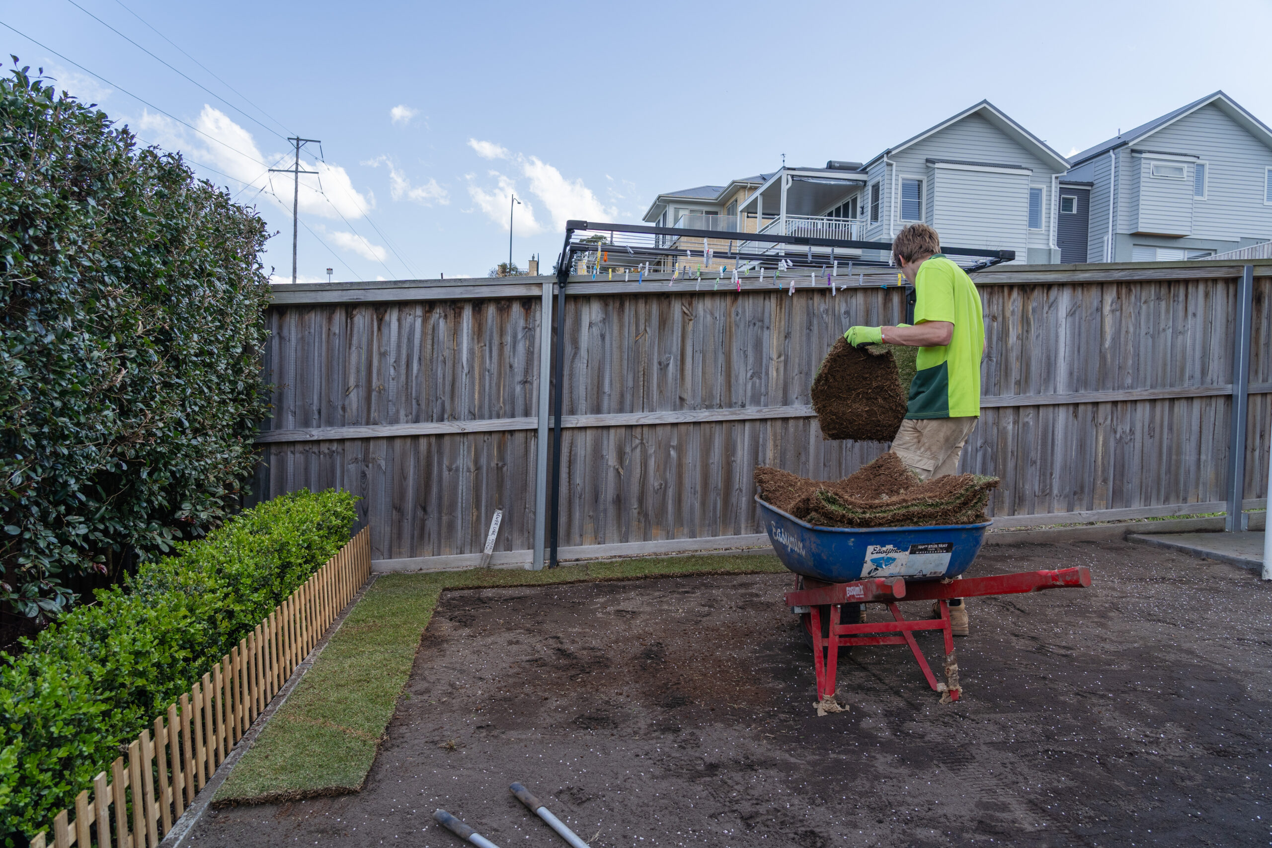 Turf Laying