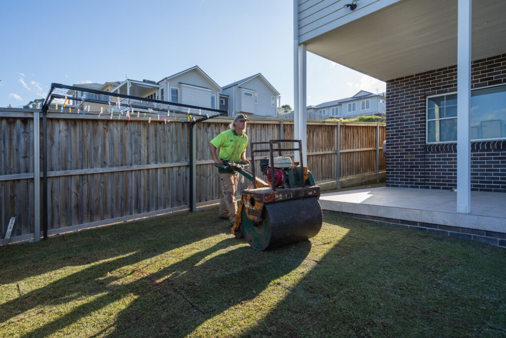 Turf Rolling
