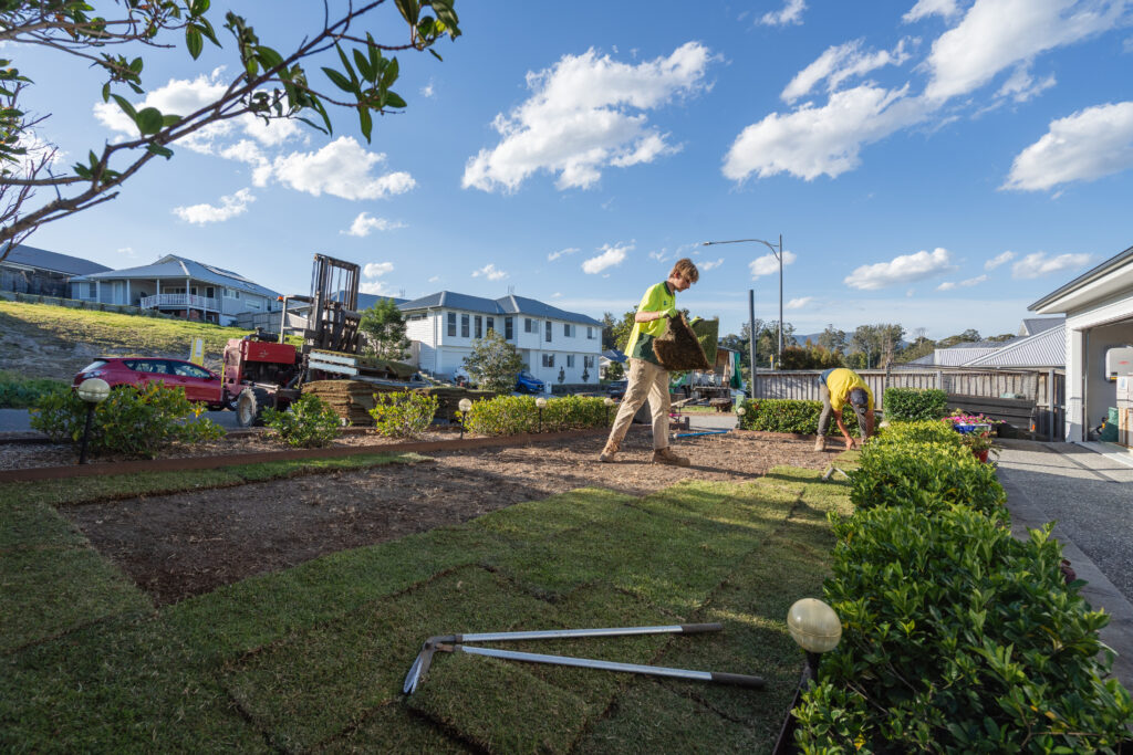 Turf Laying