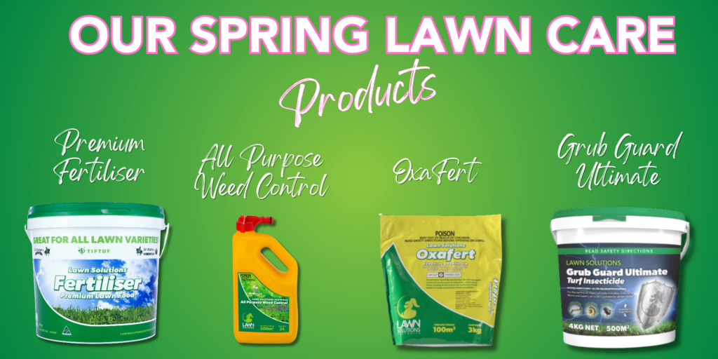 Spring lawn care